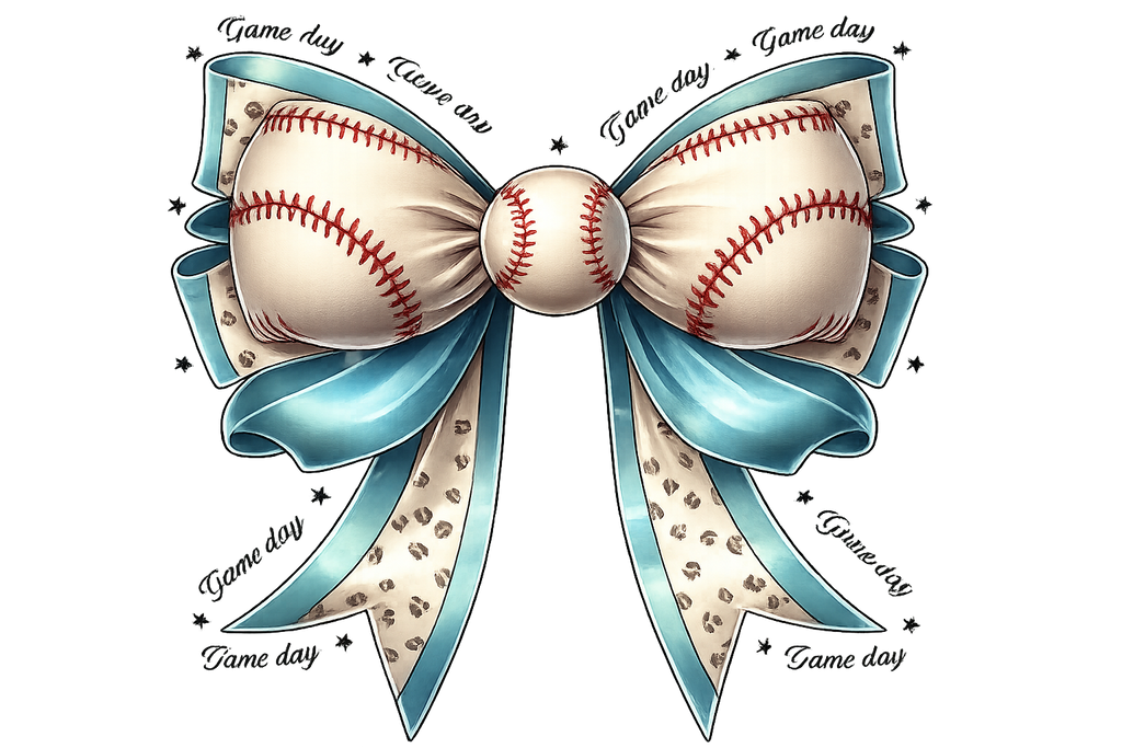 Baseball Bow Tshirt