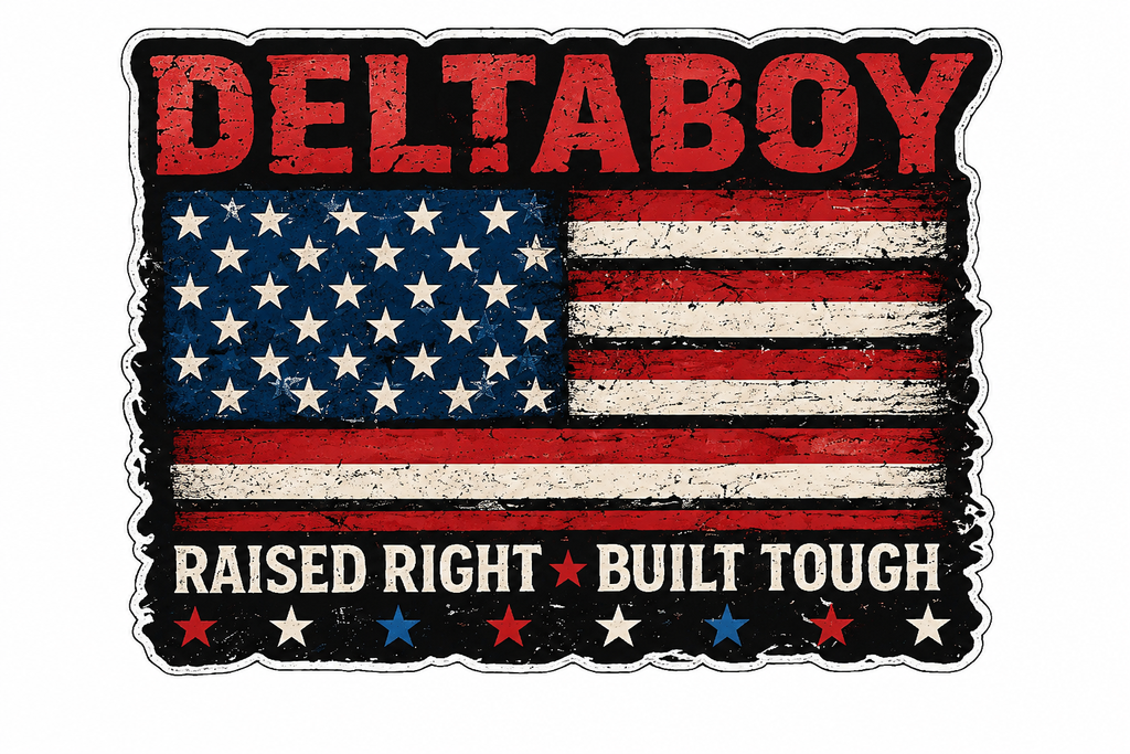 Delta Boy American Flag T-shirt