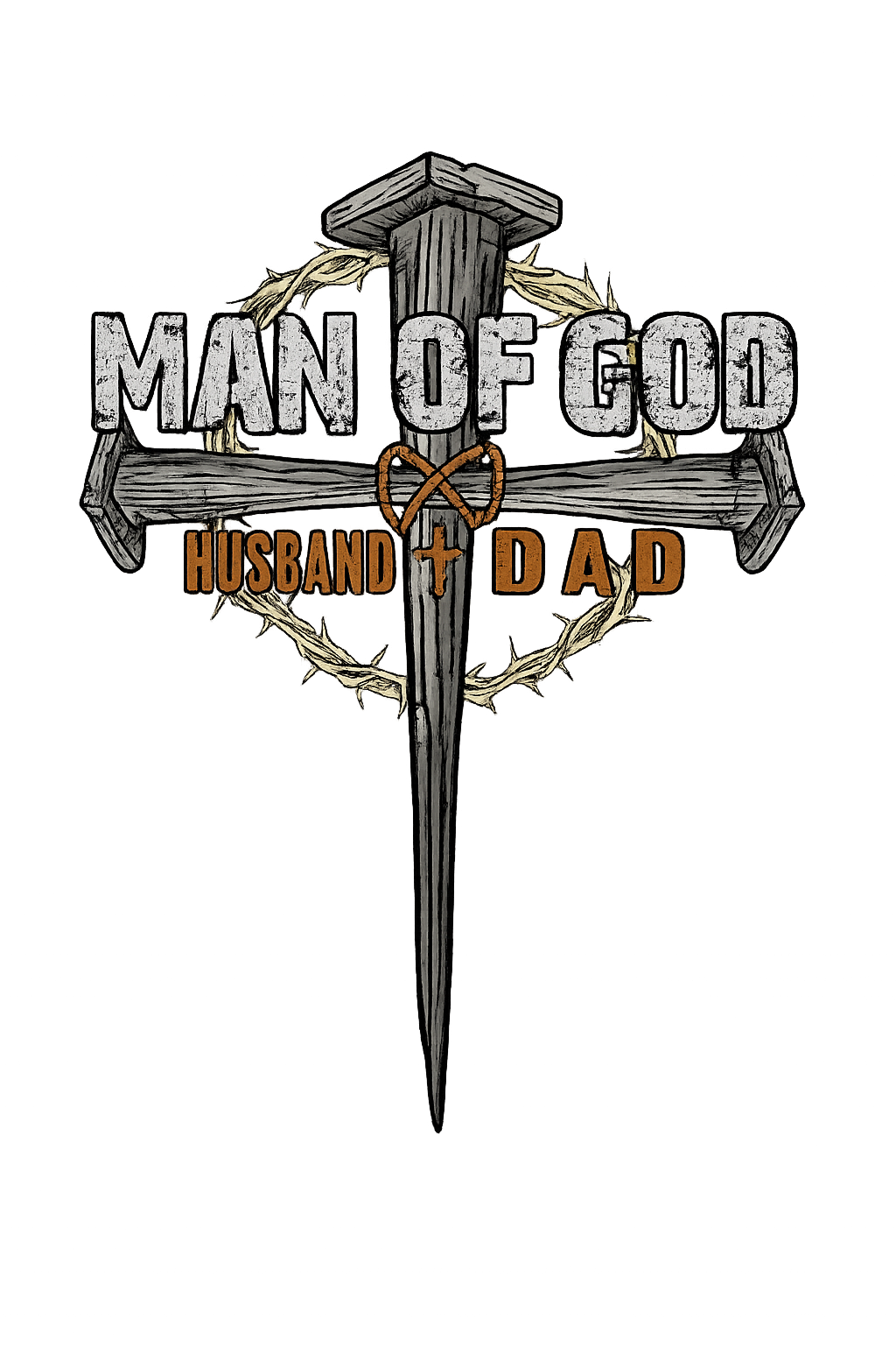 Man Of God Cross Tshirt